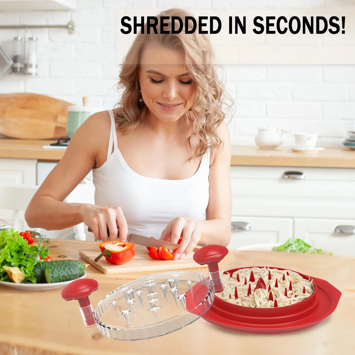 ShredPro : Broyeur de poulet professionnel avec poignée ergonomique