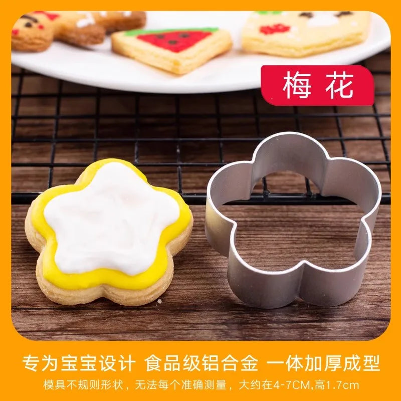 Aluminium Alloy Cat-Shaped Cookie Cutter