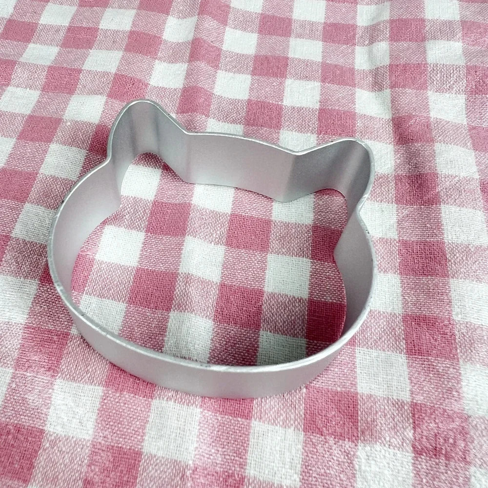 Aluminium Alloy Cat-Shaped Cookie Cutter