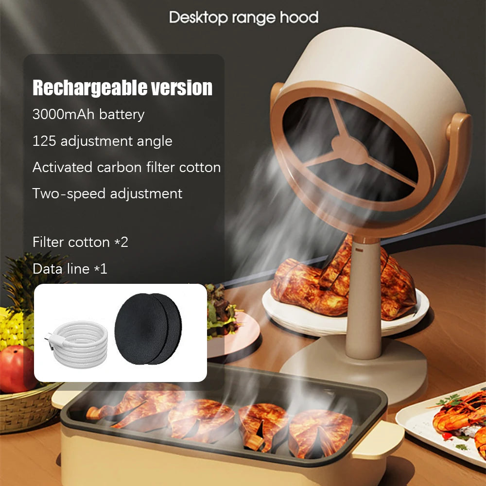 AirFlow Mini : hotte de cuisine portable de bureau