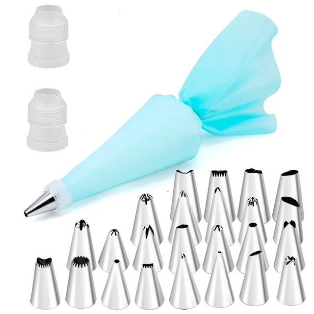 Professional Pastry Piping Nozzles Set for Icing,Cakes & Cupcakes